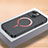 Coque Plastique Rigide Etui Housse Mat avec Mag-Safe Magnetic Magnetique QC1 pour Apple iPhone 14 Plus Petit