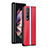 Coque Plastique Rigide Etui Housse Mat H01 pour Samsung Galaxy Z Fold4 5G Rouge