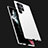 Coque Plastique Rigide Etui Housse Mat H02 pour Samsung Galaxy S21 Ultra 5G Blanc