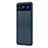 Coque Plastique Rigide Etui Housse Mat H03 pour Samsung Galaxy Z Flip3 5G Bleu Royal