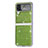 Coque Plastique Rigide Etui Housse Mat L02 pour Samsung Galaxy Z Flip4 5G Vert