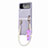 Coque Plastique Rigide Etui Housse Mat L03 pour Samsung Galaxy Z Flip4 5G Violet Clair