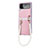 Coque Plastique Rigide Etui Housse Mat L07 pour Samsung Galaxy Z Flip4 5G Or Rose