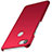 Coque Plastique Rigide Etui Housse Mat M01 pour Google Pixel 3 Rouge