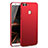 Coque Plastique Rigide Etui Housse Mat M01 pour Huawei P Smart Rouge