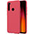 Coque Plastique Rigide Etui Housse Mat M01 pour Xiaomi Redmi Note 8T Rouge