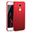 Coque Plastique Rigide Etui Housse Mat M02 pour Huawei Enjoy 6 Rouge