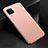 Coque Plastique Rigide Etui Housse Mat M02 pour Huawei Nova 6 SE Or Rose