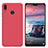 Coque Plastique Rigide Etui Housse Mat M02 pour Huawei Y9 (2019) Rouge