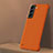 Coque Plastique Rigide Etui Housse Mat M04 pour Samsung Galaxy S24 Plus 5G Orange