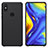 Coque Plastique Rigide Etui Housse Mat M04 pour Xiaomi Mi Mix 3 Noir