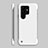 Coque Plastique Rigide Etui Housse Mat M06 pour Samsung Galaxy S23 Ultra 5G Blanc