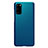 Coque Plastique Rigide Etui Housse Mat P01 pour Samsung Galaxy S20 Bleu