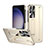 Coque Plastique Rigide Etui Housse Mat P01 pour Samsung Galaxy S22 Ultra 5G Or