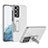 Coque Plastique Rigide Etui Housse Mat P01 pour Samsung Galaxy S23 5G Argent