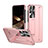 Coque Plastique Rigide Etui Housse Mat P01 pour Samsung Galaxy S24 Ultra 5G Or Rose