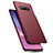 Coque Plastique Rigide Etui Housse Mat P02 pour Samsung Galaxy S10 Rouge