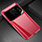 Coque Plastique Rigide Etui Housse Mat P03 pour Huawei Mate 20 X 5G Rouge