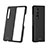 Coque Plastique Rigide Etui Housse Mat P03 pour Samsung Galaxy Z Fold3 5G Noir