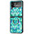 Coque Plastique Rigide Etui Housse Mat P06 pour Samsung Galaxy Z Flip4 5G Vert