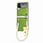 Coque Plastique Rigide Etui Housse Mat P09 pour Samsung Galaxy Z Flip4 5G Vert