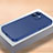 Coque Plastique Rigide Etui Housse Mat QC1 pour Apple iPhone 12 Bleu