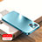 Coque Plastique Rigide Etui Housse Mat R01 pour Apple iPhone 13 Cyan