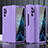 Coque Plastique Rigide Etui Housse Mat R01 pour Oppo Find N 5G Violet