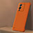 Coque Plastique Rigide Etui Housse Mat Sans Cadre pour Vivo V25 Pro 5G Orange