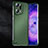 Coque Plastique Rigide Etui Housse Mat Serge T01 pour Oppo Find X5 5G Vert