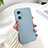 Coque Plastique Rigide Etui Housse Mat YK1 pour Oppo A1 Pro 5G Bleu Ciel