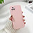 Coque Plastique Rigide Etui Housse Mat YK2 pour Vivo iQOO U3 5G Rose