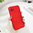 Coque Plastique Rigide Etui Housse Mat YK2 pour Vivo iQOO U3 5G Rouge