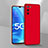 Coque Plastique Rigide Etui Housse Mat YK3 pour Oppo A56 5G Rouge