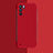 Coque Plastique Rigide Etui Housse Mat YK4 pour Oppo Reno6 5G Rouge