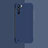 Coque Plastique Rigide Etui Housse Mat YK4 pour Oppo Reno6 Pro 5G India Bleu