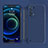 Coque Plastique Rigide Etui Housse Mat YK4 pour Oppo Reno6 Pro+ Plus 5G Bleu