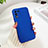 Coque Plastique Rigide Etui Housse Mat YK4 pour Realme 9 SE 5G Bleu