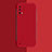 Coque Plastique Rigide Etui Housse Mat YK8 pour Oppo K9 5G Rouge