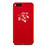 Coque Plastique Rigide Fleurs pour Xiaomi Mi Note 3 Rouge Petit