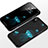 Coque Plastique Rigide Fluorescence pour Apple iPhone Xs Noir Petit