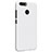 Coque Plastique Rigide Mailles Filet pour Huawei Nova 2 Plus Blanc Petit