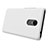 Coque Plastique Rigide Mailles Filet pour Xiaomi Redmi 5 Plus Blanc Petit