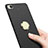 Coque Plastique Rigide Mat avec Support Bague Anneau A02 pour Xiaomi Mi 5S 4G Noir Petit