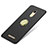 Coque Plastique Rigide Mat avec Support Bague Anneau A02 pour Xiaomi Redmi Note 3 MediaTek Noir Petit