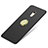 Coque Plastique Rigide Mat avec Support Bague Anneau A03 pour Xiaomi Redmi Note 4 Noir Petit