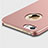 Coque Plastique Rigide Mat et Support Bague Anneau pour Apple iPhone SE Rose Petit