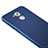 Coque Plastique Rigide Mat et Support Bague Anneau pour Huawei Nova Smart Bleu Petit