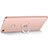 Coque Plastique Rigide Mat et Support Bague Anneau pour Xiaomi Mi Max 2 Or Rose Petit