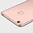 Coque Plastique Rigide Mat et Support Bague Anneau pour Xiaomi Mi Max 2 Or Rose Petit